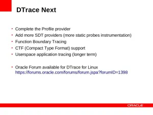Oracle Continues With DTrace On Linux