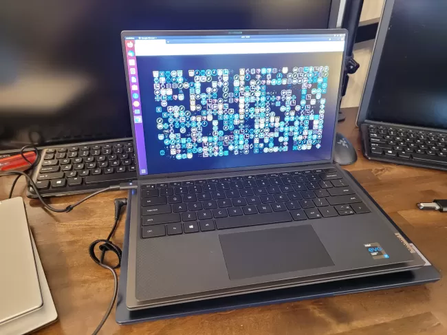 Dell laptop with Linux