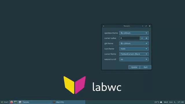 Labwc official screenshot