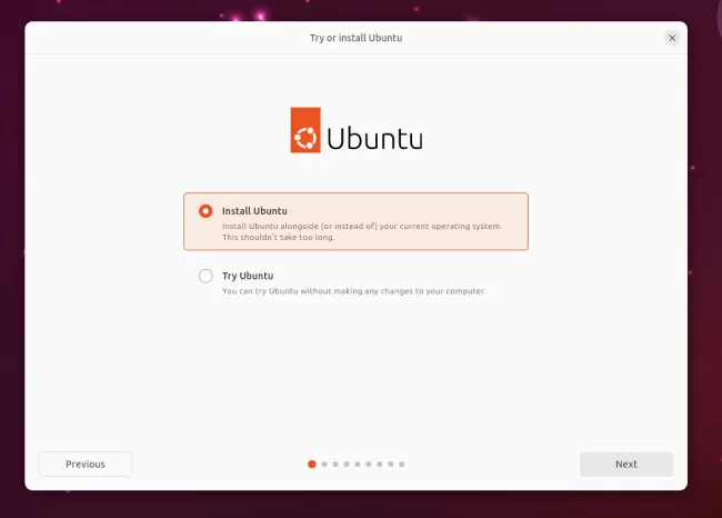 Ubuntu 23.04 new installer
