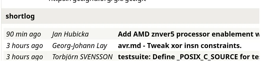 AMD Znver5 GCC patch merged