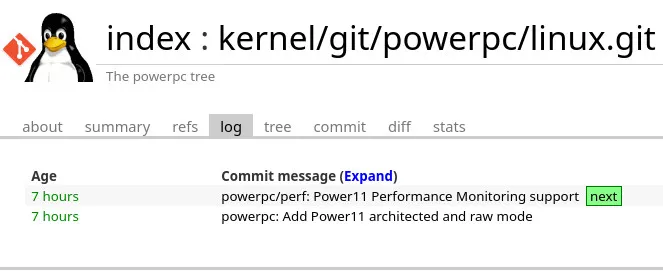 Power11 enablement begins for Linux