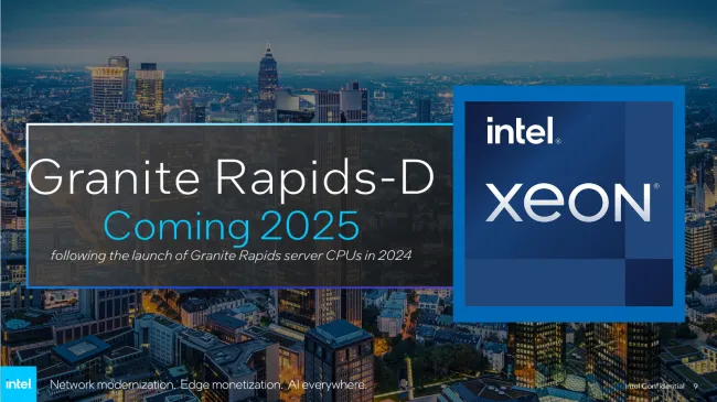 Intel Granite Rapids D in 2025