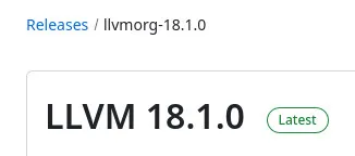 LLVM 18.1