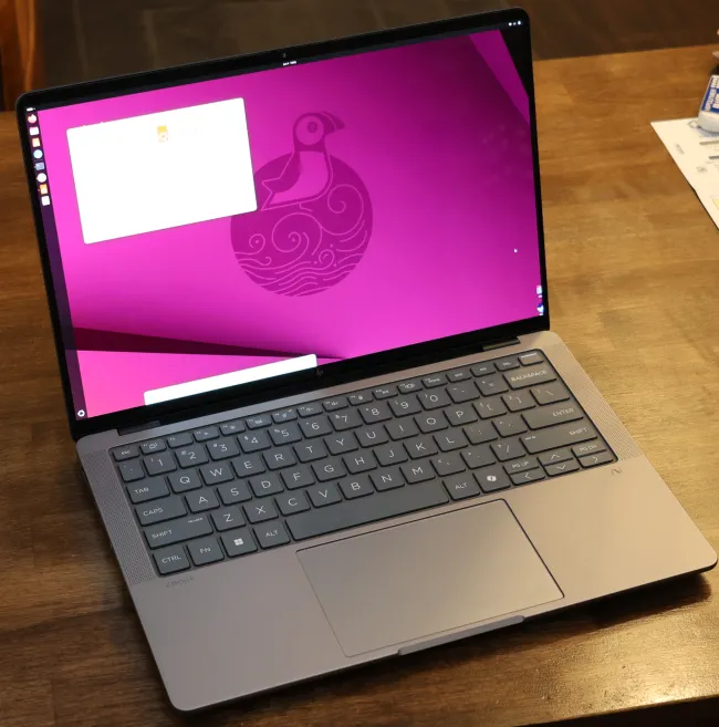 HP ZBook Ultra G1a with Radeon 8050S graphics