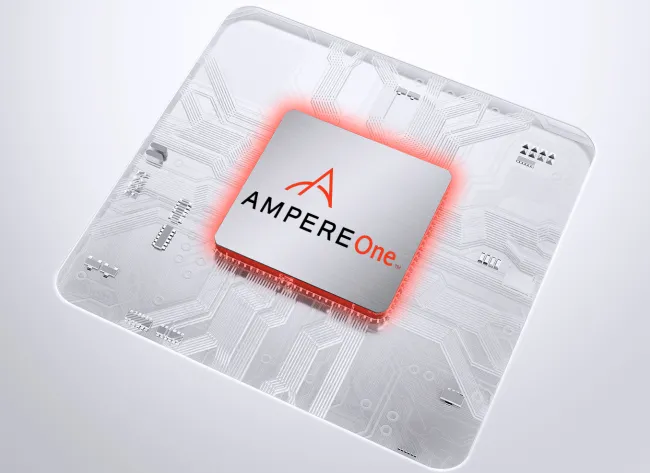 AmpereOne processor graphic