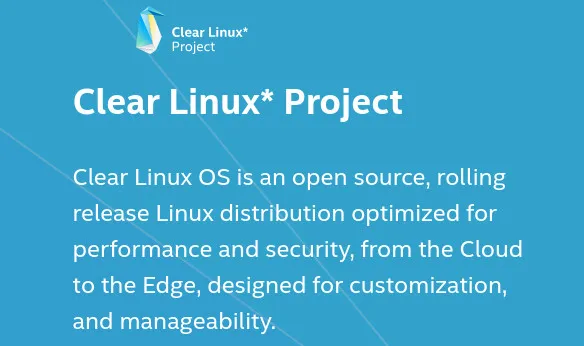 Clear Linux