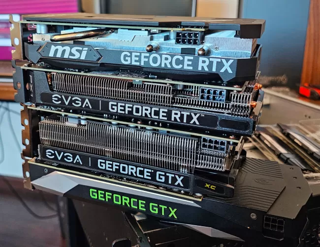 NVIDIA GTX and RTX graphics cards