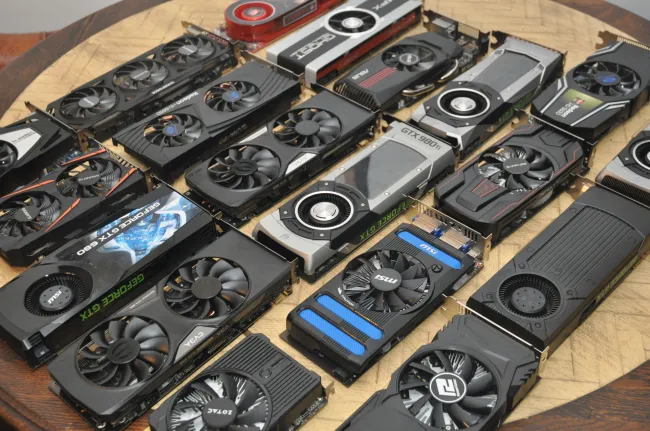 Many graphics cards