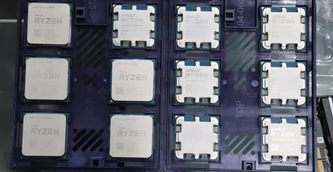 Ryzen 5000 and 7000 series CPUs