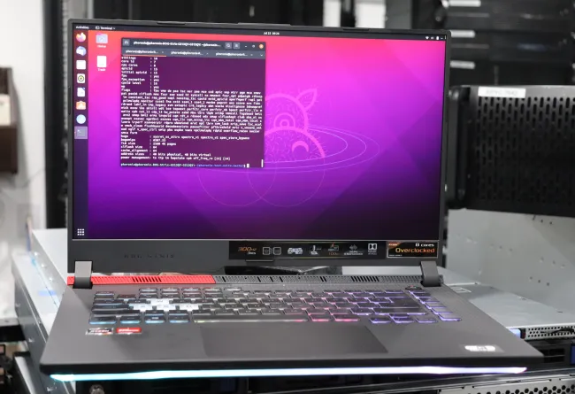 ASUS ROG laptop on Linux