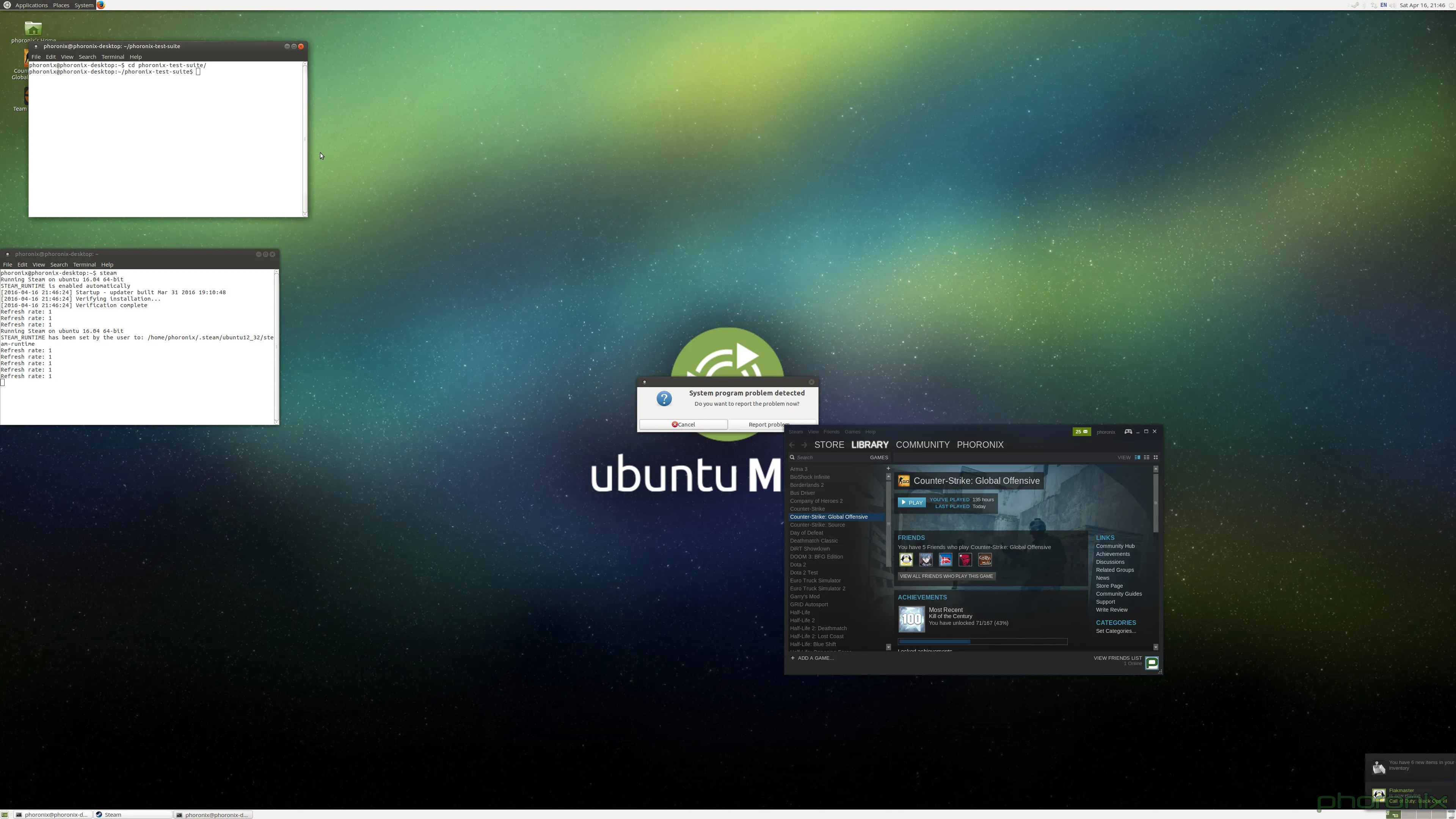 Ubuntu 16 04 Intel Graphics Unity Xfce Kde Lxde Gnome Mate Openbox Phoronix