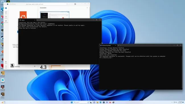 Windows 11 with Ubuntu WSL2