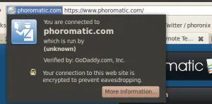 Phoromatic Now Does HTTPS Communication