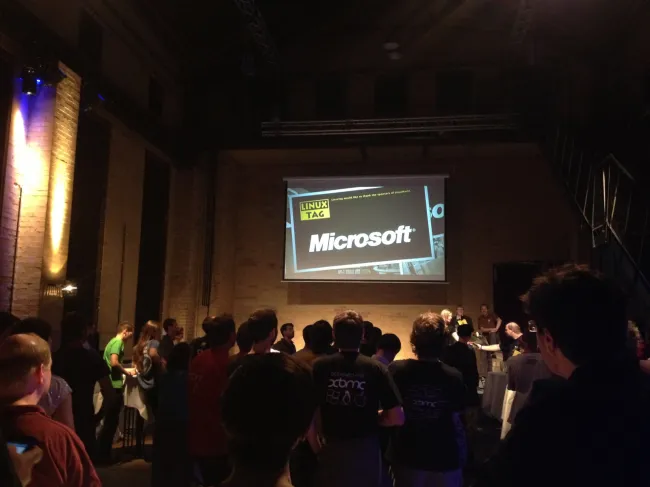 Microsoft at LinuxTag 2012