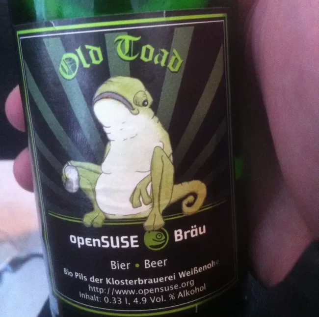 openSUSE beer