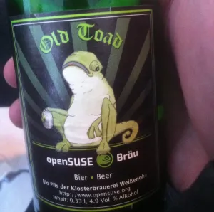 OpenSUSE Enters The Beer Business With "Old Toad"