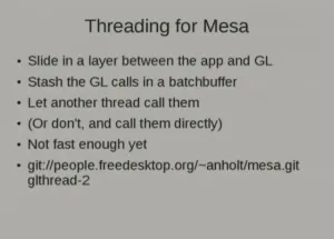 Threaded OpenGL Dispatch Lands In Mesa 17.1