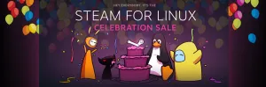 Valve Celebrates Steam For Linux