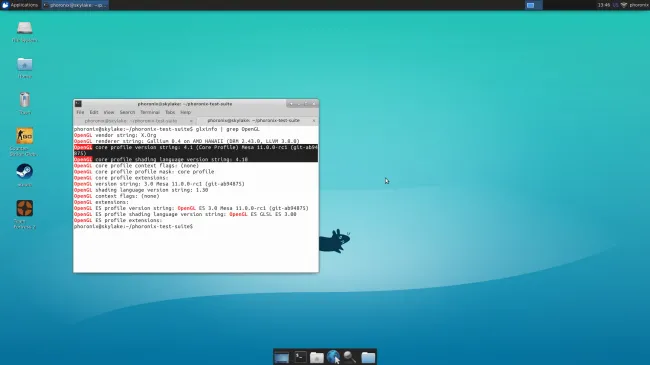 Building Mesa 11 0 With Opengl 4 1 On Ubuntu Linux Phoronix