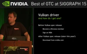Details On NVIDIA's Vulkan Driver, Sounds Like It Will Be A Same-Day Release