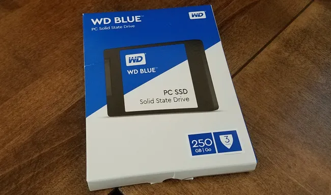 WD Blue 250GB Internal SSD Solid State Drive - SATA 6Gb/s 2.5 Inch -  WDS250G1B0A 