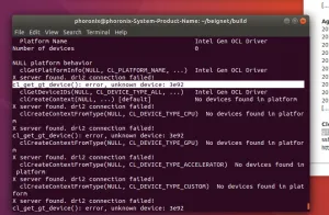 Running OpenCL With Intel UHD Graphics On Coffeelake Under Ubuntu Linux