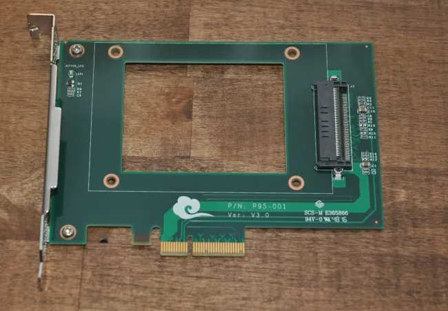 U.2 (SFF-8639) Adapter,U.2 to PCIe NVMe SSD Adapter Card 