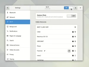 GNOME Settings Continues Looking Better With Its New WiFi Panel