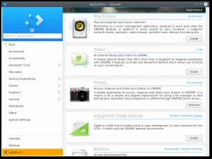 KDE Discover Making Progress With Flatpak Support