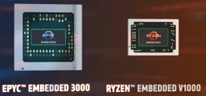 AMD Launches EPYC Embedded 3000 & Ryzen Embedded V1000 Series