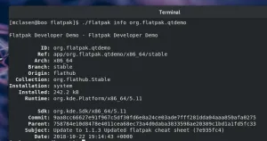 Flatpak 1.2 Will Bring A Better Command-Line Experience