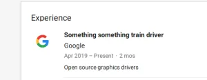 Google Hired Another Linux Graphics Veteran To Work On Open-Source GPU Drivers