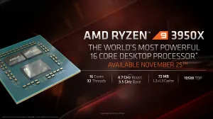 AMD Details 3rd Gen Threadripper, Ryzen 9 3950X + Their New $49 USD CPU