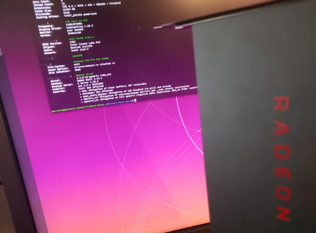 Ubuntu 19.10 não tem suporte AMD Navi/Radeon RX 5700
