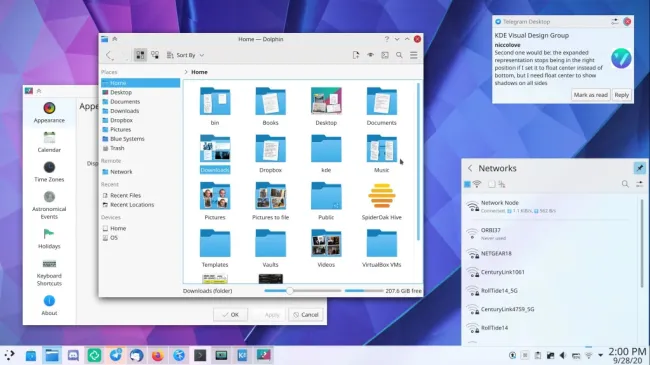 KDE inicia a atualização do "Breeze Evolution" para o tema padrão
