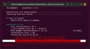 Phoronix Test Suite 9.4 Milestone 1 Released