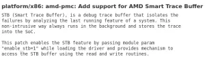 AMD Smart Trace Buffer Support Is Ready For Linux 5.17