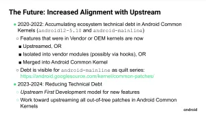 Google Finally Shifting To "Upstream First" Linux Kernel Approach For Android Features