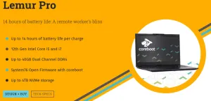 System76 Announces New Alder Lake Laptop With Coreboot Firmware