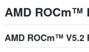 AMD ROCm 5.2 Released With New rocWMMA Library