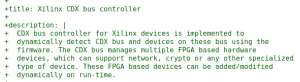 AMD Working On Xilinx CDX Bus Support For The Linux Kernel
