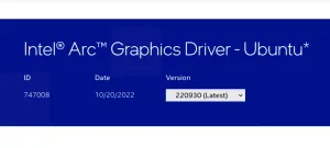 Intel Releases Packaged Arc Graphics Driver For Ubuntu 22.04 LTS