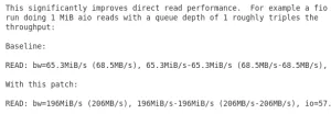 Btrfs With Linux 6.0: Send Protocol v2, ~3x Boost For Direct Read Performance