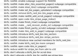 Btrfs RAID 5/6 Sub-Page Support Readied For Linux 5.19