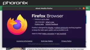Firefox 105 Now Available - Better Linux Performance Under Memory Pressure