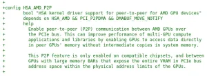 AMD Kernel Driver Enabling Peer-To-Peer Multi-GPU Compute For Linux