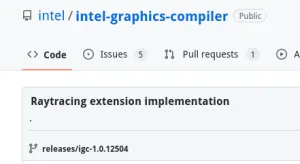 Intel IGC 1.0.12504.5 Released As Big Graphics Compiler Update - MTL, Ray-Tracing