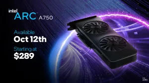 Intel Outlines Arc A750 Graphics Card For $289, More Arc Graphics Details