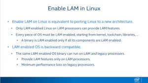 Intel Linear Address Masking "LAM" Ready For Linux 6.2